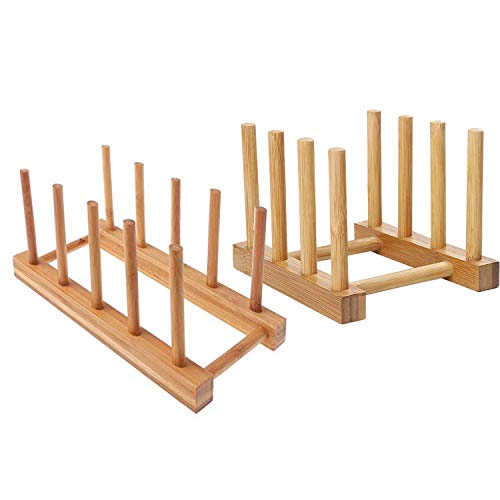 Platero escurreplatos de madera artesanal en madera de pino con estante  colgador tazas rústico 90x90x25 con 13 ranuras para ordenación en la cocina  - AliExpress